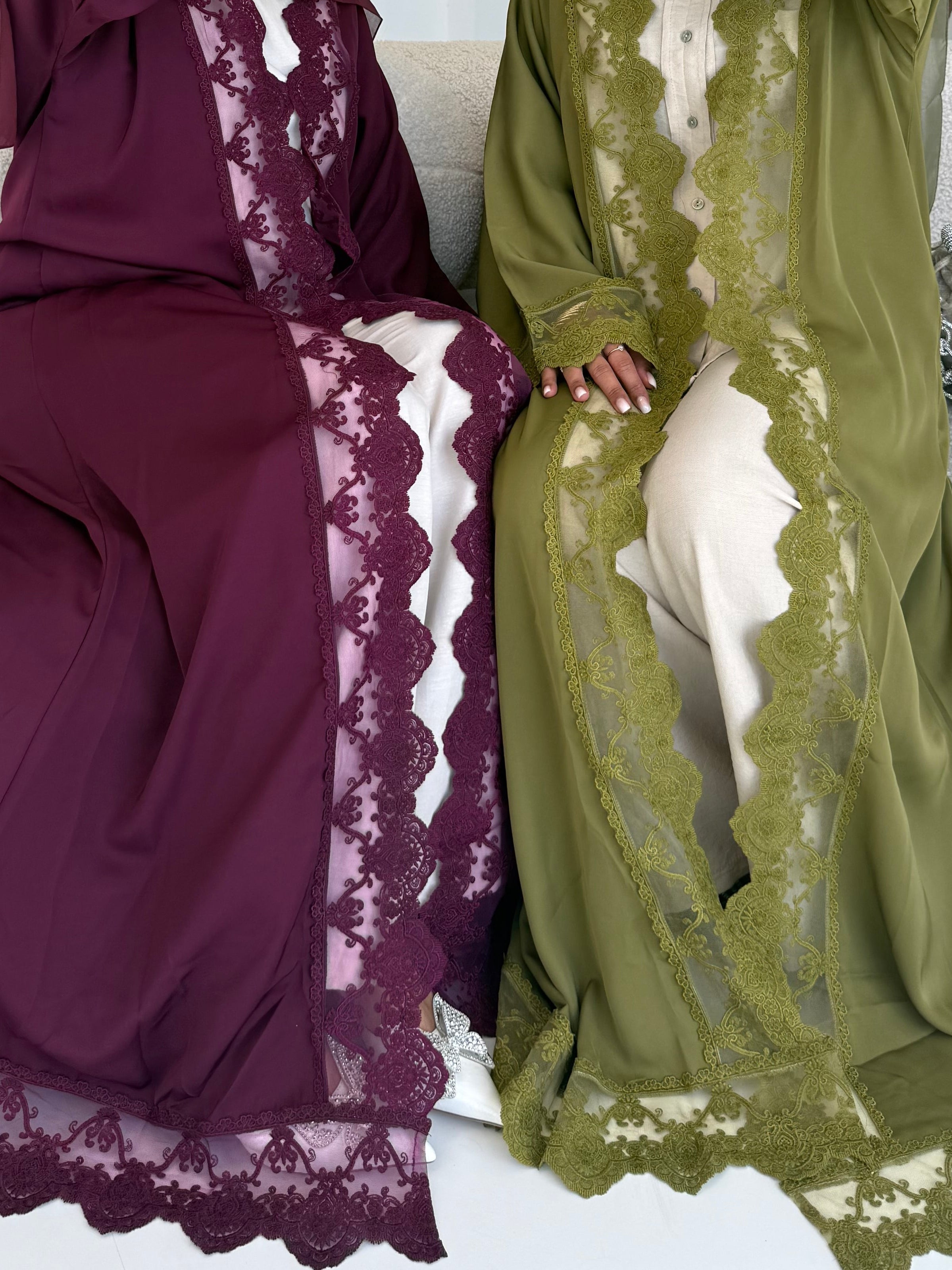 Yara abaya olive