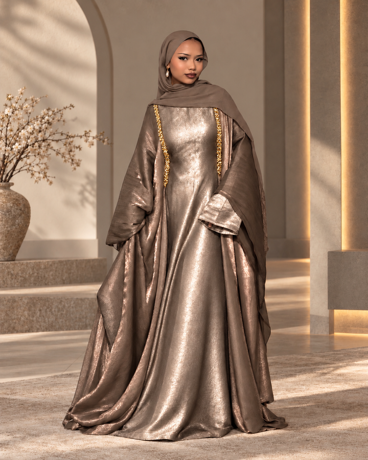 Fariyah kaaftan mocha